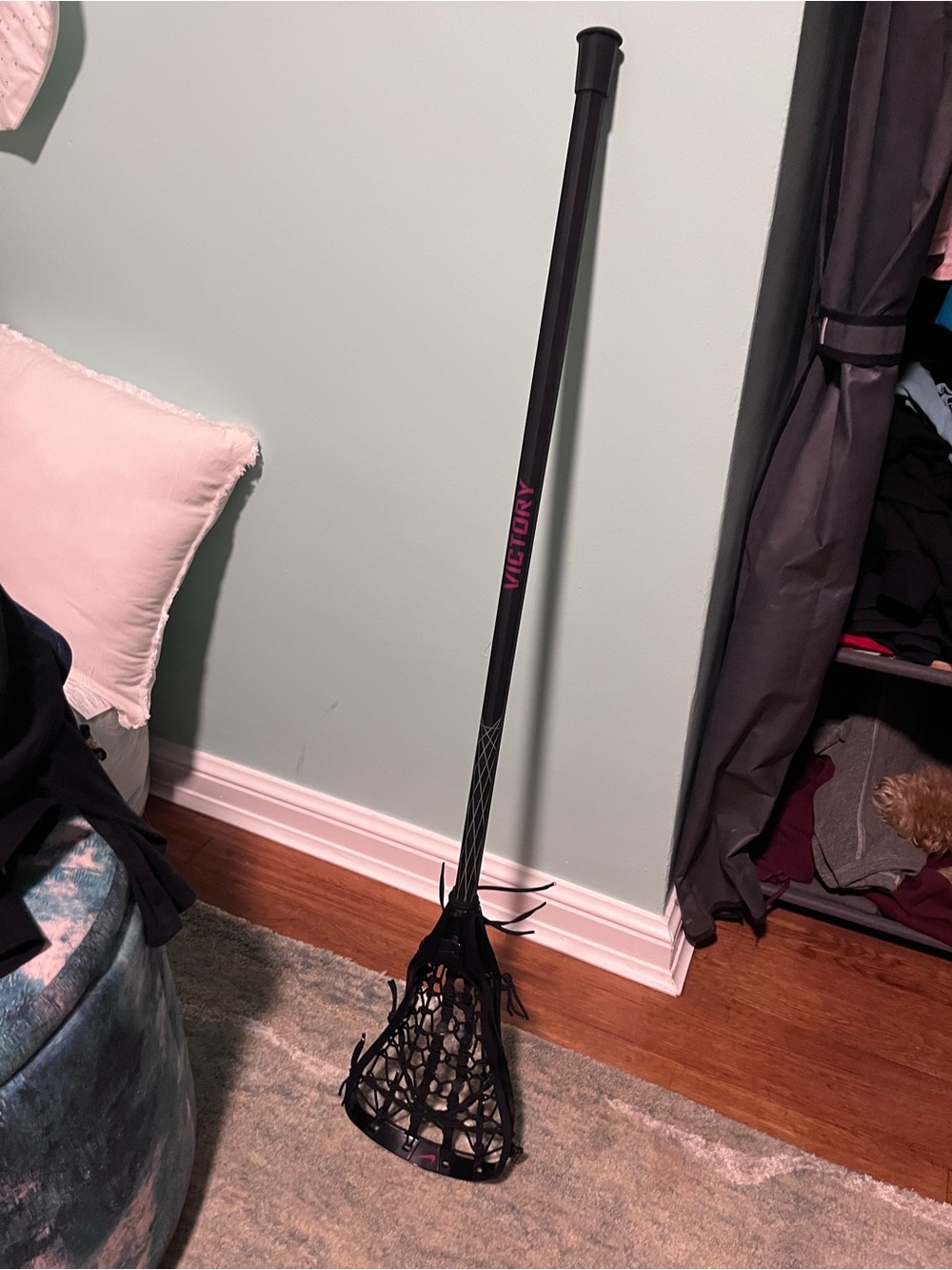 Victory Black Girls' Lacrosse Stick